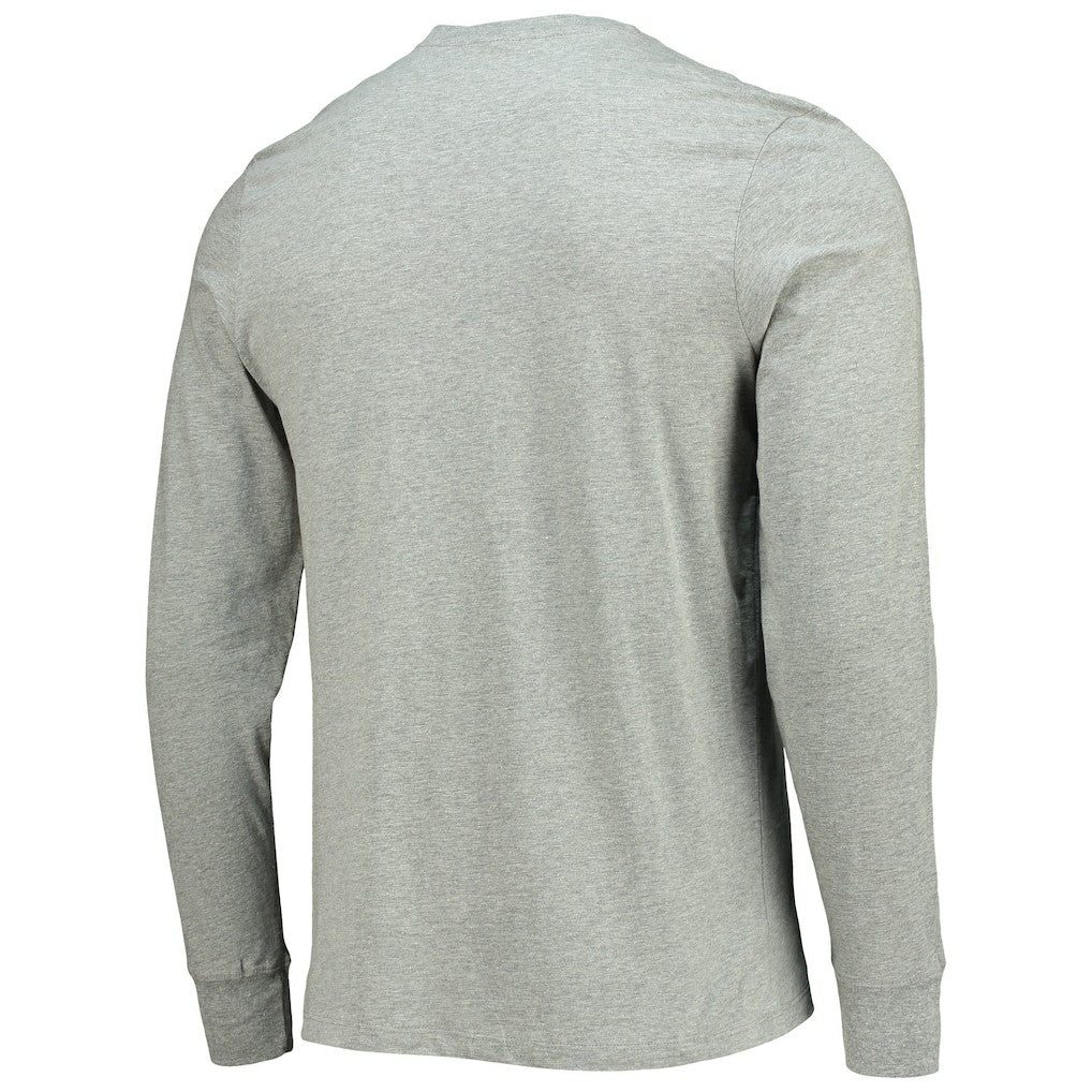 Washington Commanders '47 Traction Super Rival Long Sleeve T-Shirt - Heathered Gray T-shirts