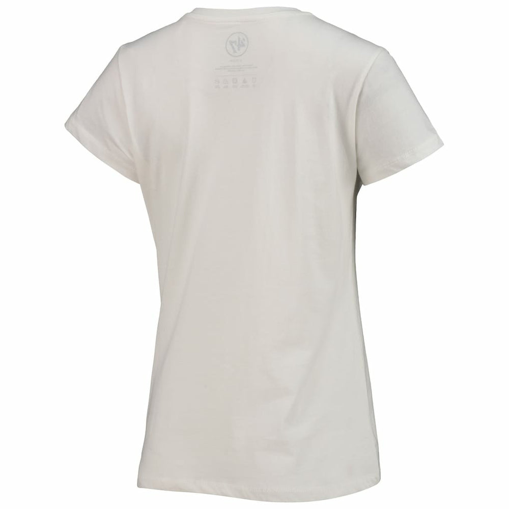 Washington Commanders '47 Women's Imprint Ultra Rival V-Neck T-Shirt - White T-shirts