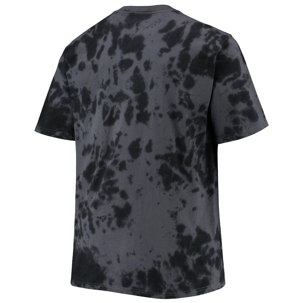 Brooklyn Nets Big & Tall Marble Dye Tonal Performance T-Shirt Black outlet