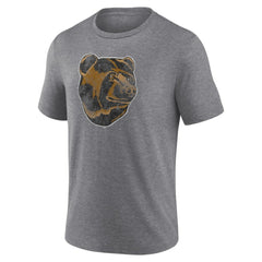 Boston Bruins Wraparound Tri-Blend T-Shirt - Heather Gray | US 4773186
