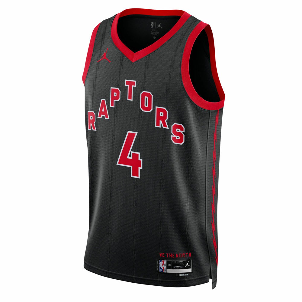Scottie Barnes Toronto Raptors Jordan Brand Unisex Swingman Jersey Statement Edition Black outlet