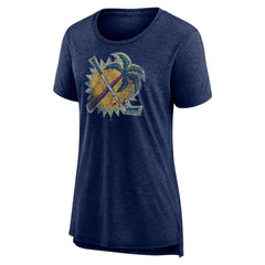 Florida Panthers Women's Slow Whistle Tri-Blend T-Shirt - Navy | US 4773839