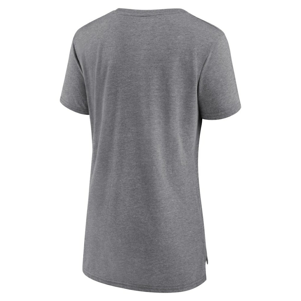 Philadelphia Flyers Women's Slow Whistle Tri-Blend T-Shirt - Gray | US 4773847