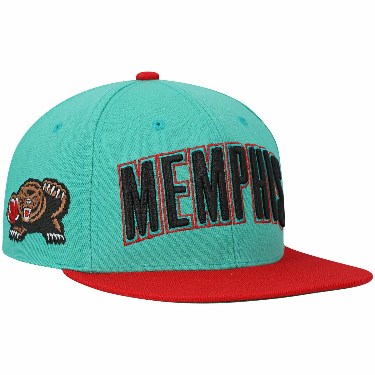 Memphis Grizzlies Hardwood Classics Snapback Hat Teal - Mitchell & Ness