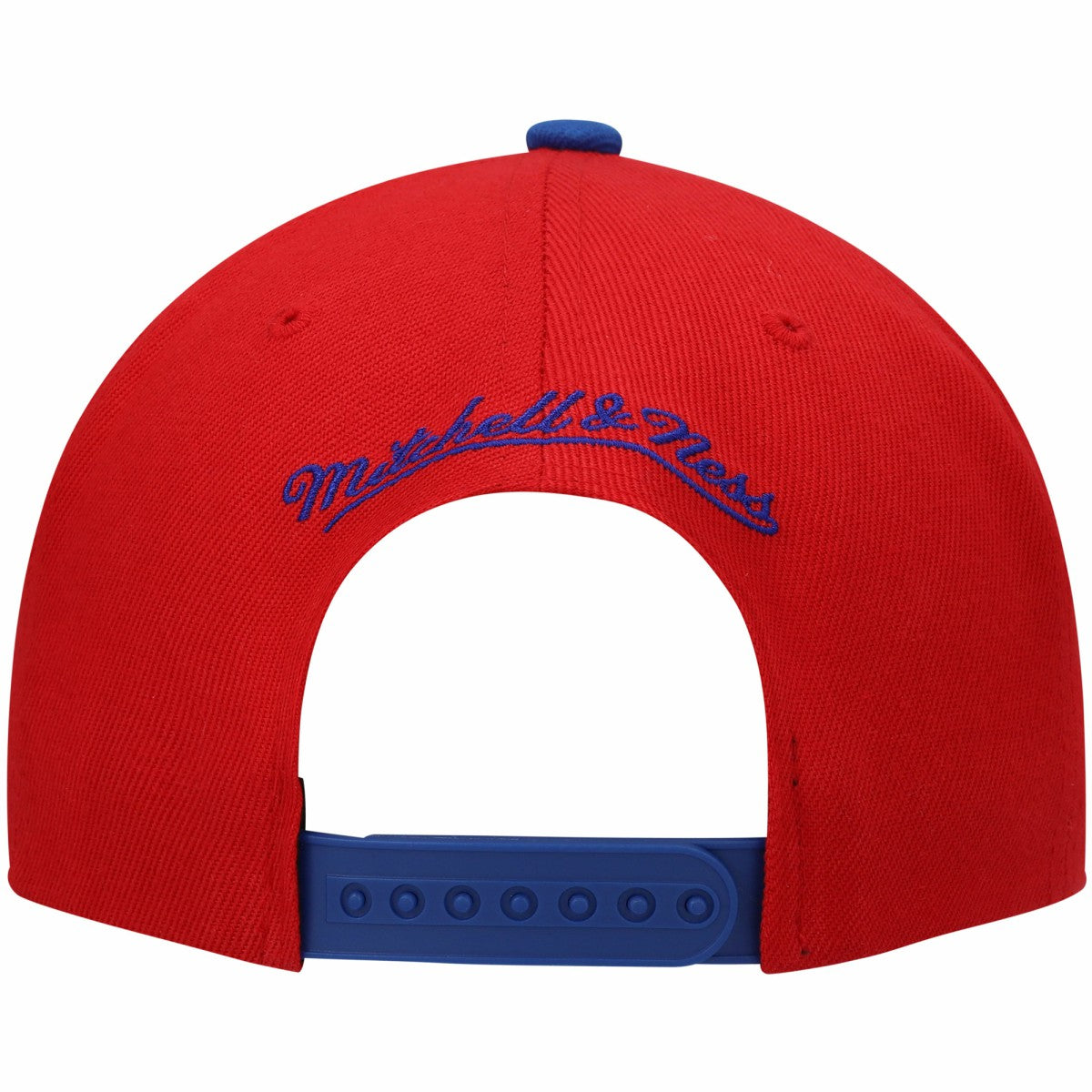 Sacramento Kings Hardwood Classics Snapback Hat Red/Royal - Mitchell & Ness