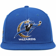 Washington Wizards Hardwood Classics Snapback Hat Blue - Mitchell & Ness