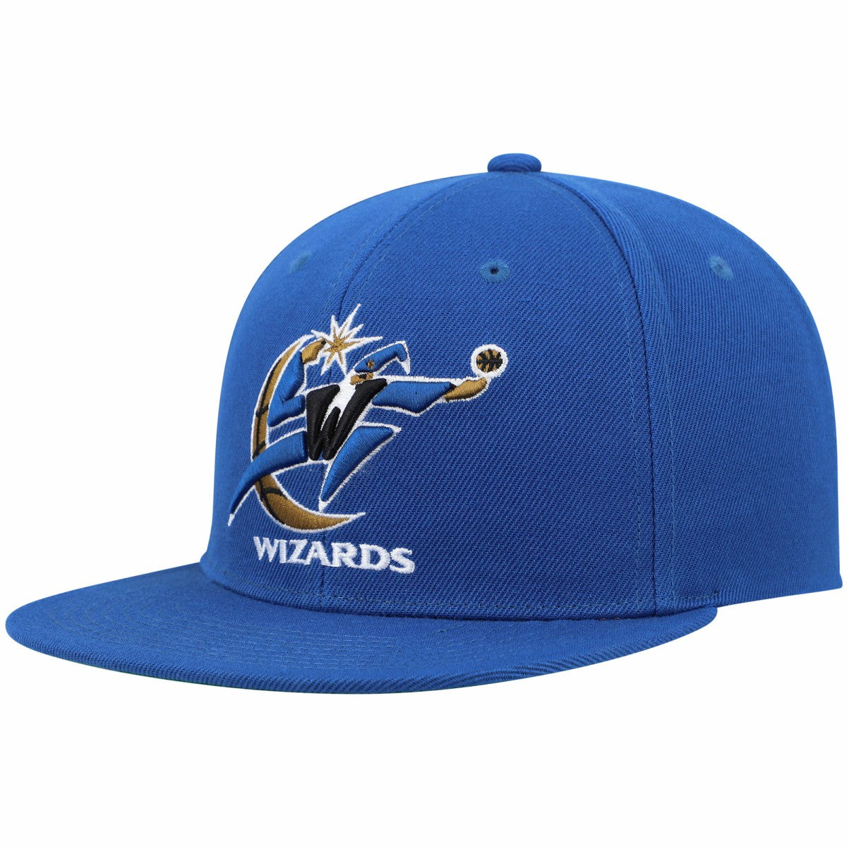Washington Wizards Hardwood Classics Snapback Hat Blue - Mitchell & Ness