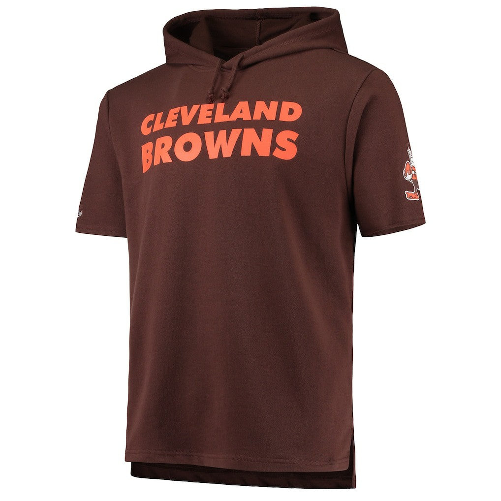 Cleveland Browns Game Day Hoodie T-Shirt - Brown Hoodies