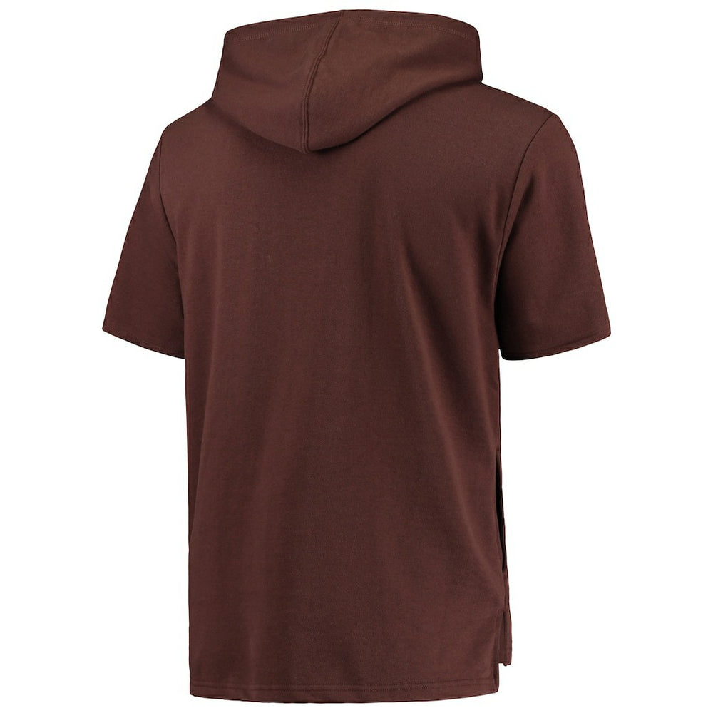 Cleveland Browns Game Day Hoodie T-Shirt - Brown Hoodies