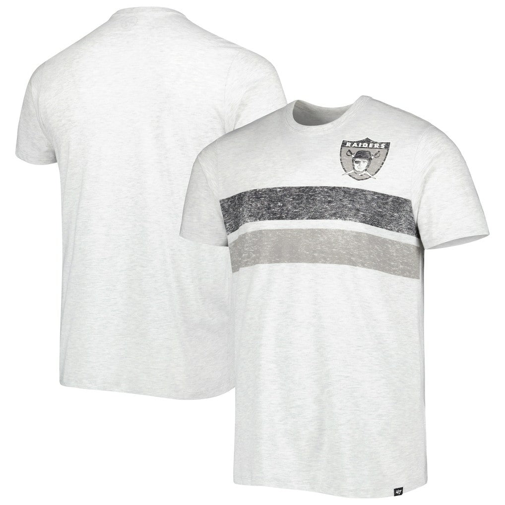 Las Vegas Raiders '47 Franklin Bars Bond T-Shirt - Heathered Gray T-shirts