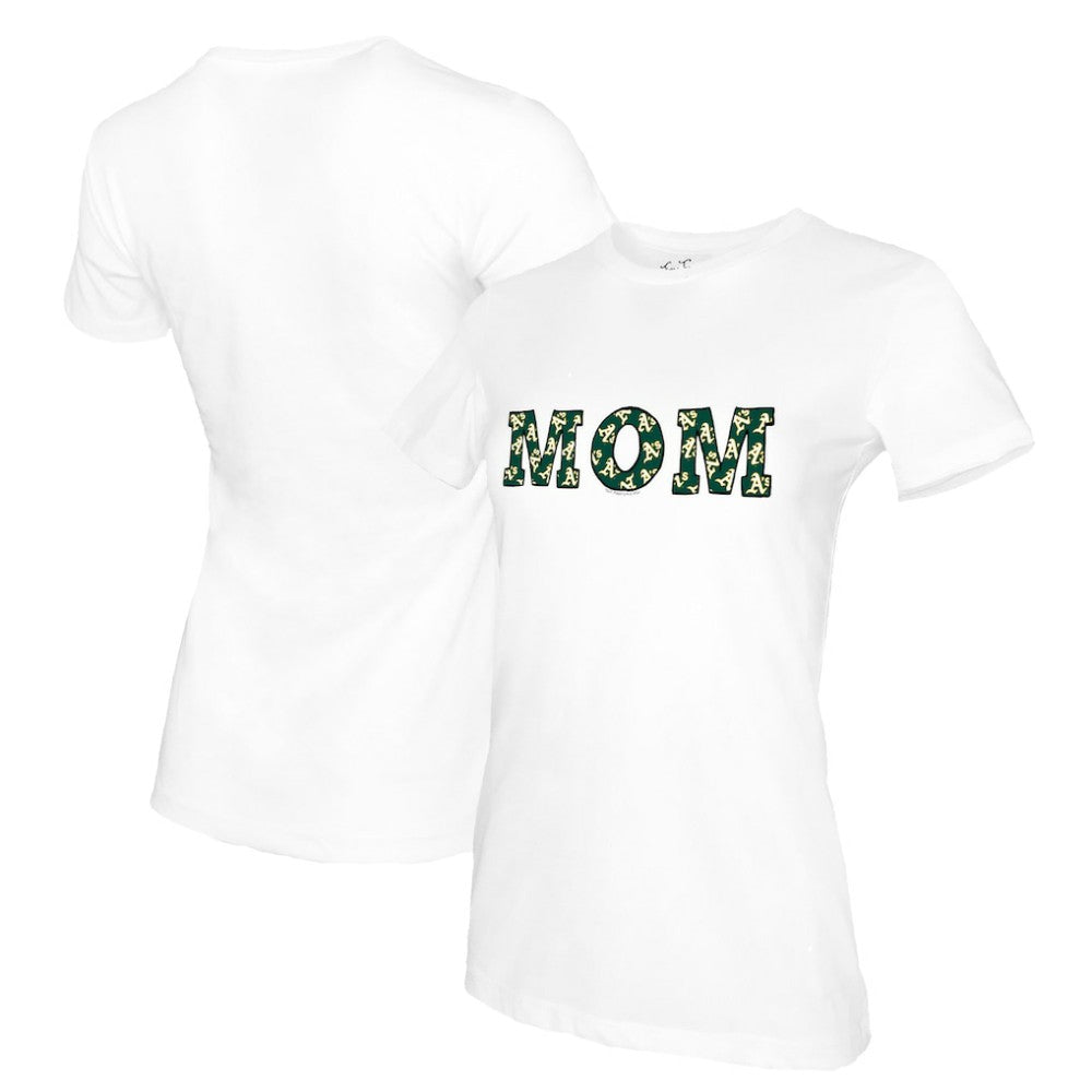 Athletics Tiny Turnip Women's Mom T-Shirt - White T-shirts