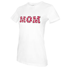 Philadelphia Phillies Tiny Turnip Women's Mom T-Shirt - White T-shirts