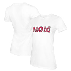 Washington Nationals Tiny Turnip Women's Mom T-Shirt - White T-shirts