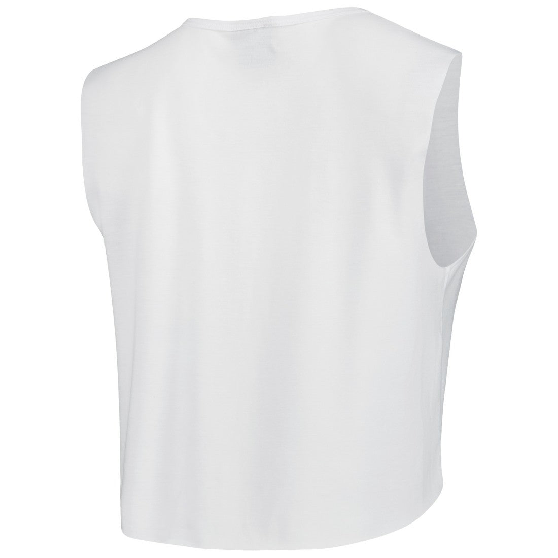 Tampa Bay Buccaneers Cuce Women's Sequin Tri-Blend Cropped Tank Top - White Tops
