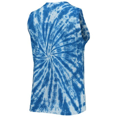 Dallas Cowboys Lauren James Women's Tie-Dye Jersey Boxy Tank Top - Royal Jerseys