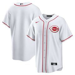 Cincinnati Reds Nike Home Blank Replica Jersey - White Jerseys