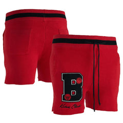 Chicago Bulls NBA x Keiser Clark No Caller ID Knit Shorts Red/Black outlet