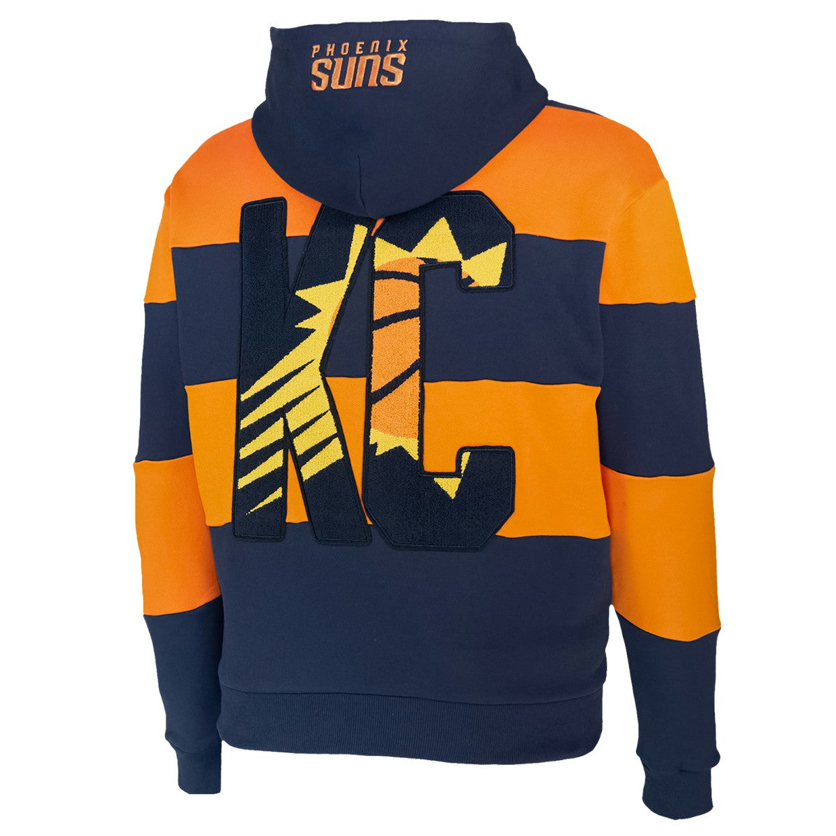 Phoenix Suns NBA x Keiser Clark No Caller ID Pullover Hoodie Navy/Orange outlet