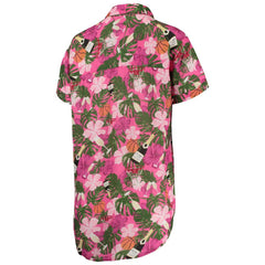 Brooklyn Nets Lusso Women's Finley-Frankie Party Top & Shorts Set Pink