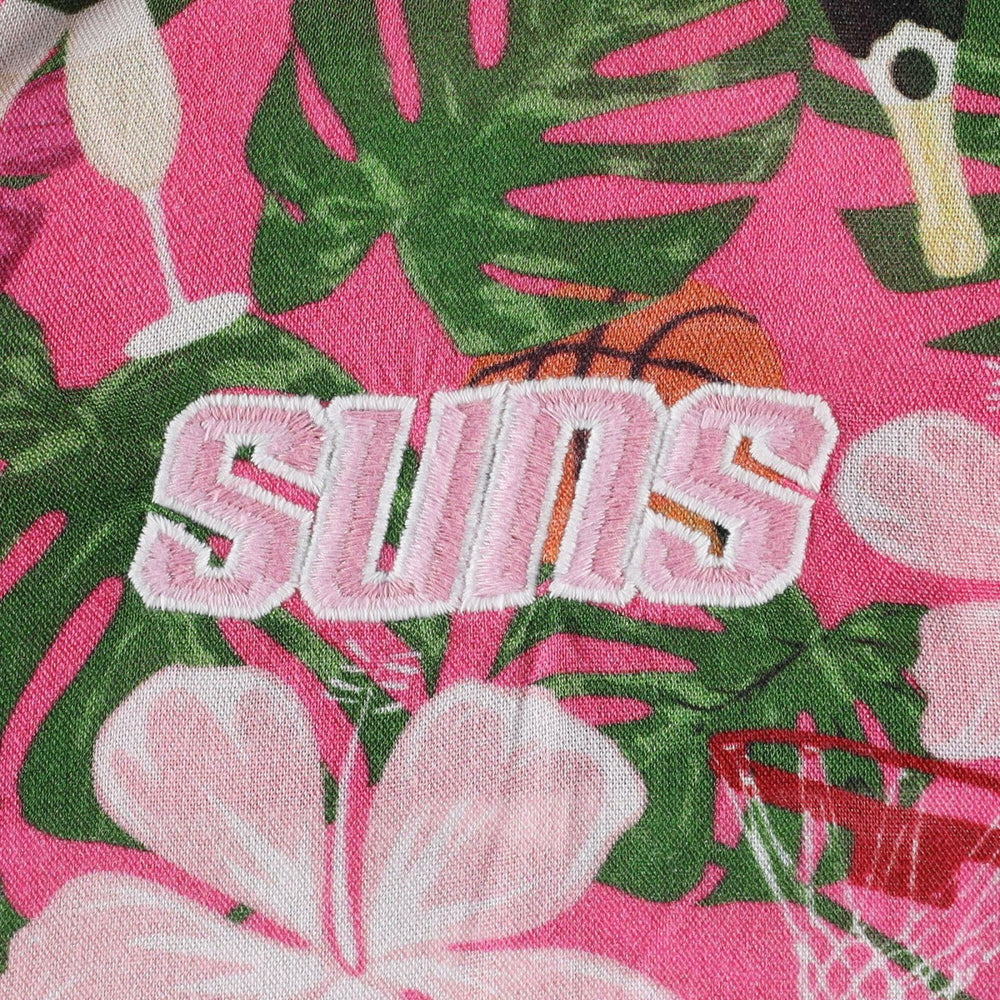 Phoenix Suns Lusso Women's Finley-Frankie Party Top & Shorts Set Pink