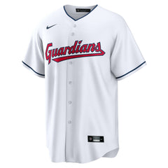 Cleveland Guardians Nike Home Blank Replica Jersey - White Jerseys