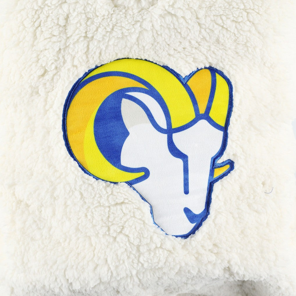 Los Angeles Rams FOCO Repeat Print Reversible Hoodeez -