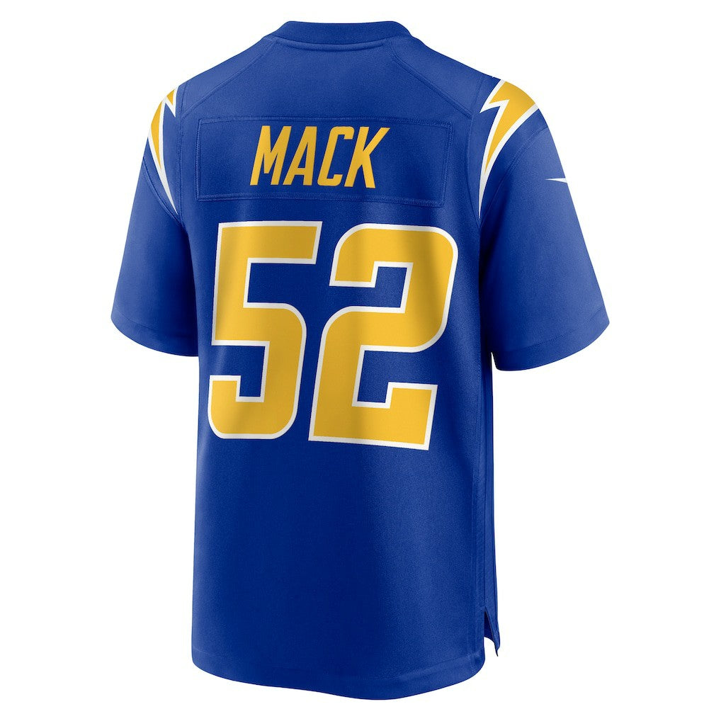 Khalil Mack Los Angeles Chargers Alternate Game Jersey - Royal Jerseys