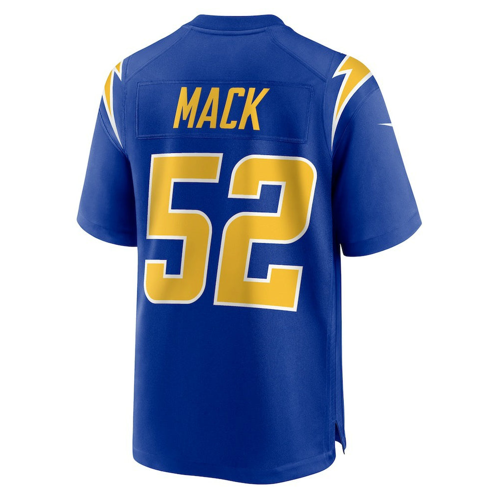 Khalil Mack Los Angeles Chargers Alternate Game Jersey - Royal Jerseys