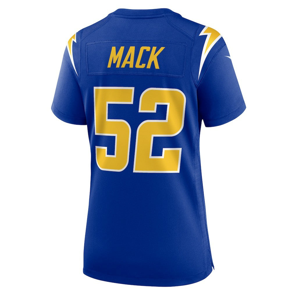 Khalil Mack Los Angeles Chargers Women's Alternate Game Jersey - Royal Jerseys