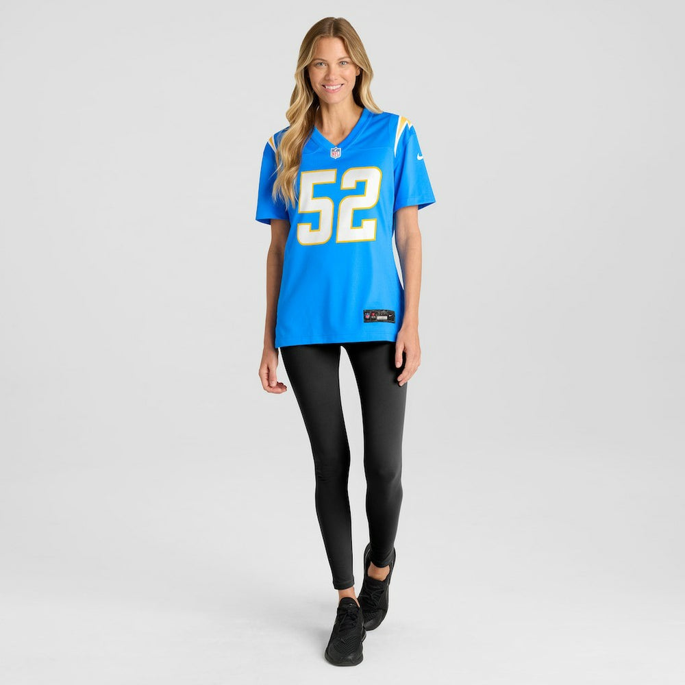 Khalil Mack Los Angeles Chargers Women's Player Jersey - Powder Blue Jerseys