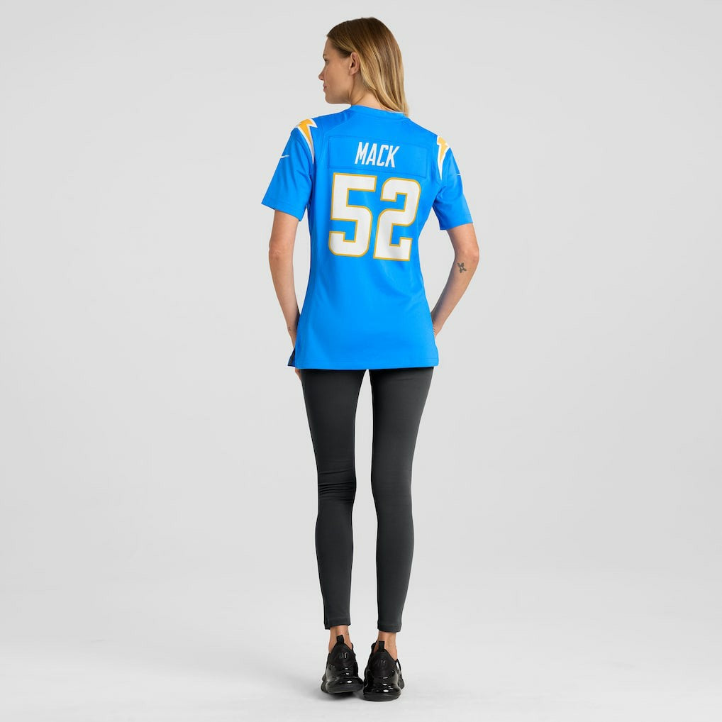 Khalil Mack Los Angeles Chargers Women's Player Jersey - Powder Blue Jerseys