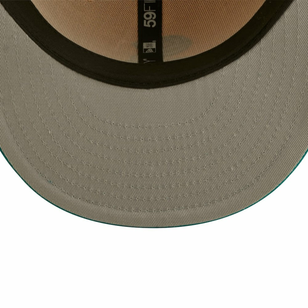 Chicago White Sox New Era  Mango Forest 59FIFTY fitted hat - Natural/Teal Hats
