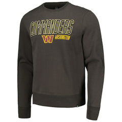 Washington Commanders '47 Locked In Headline Pullover Sweatshirt - Charcoal Pullover