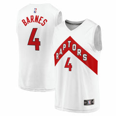 Scottie Barnes Toronto Raptors Fast Break Replica Jersey Association Edition White - Fanatics