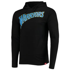 Golden State Warriors Sportiqe Rowan Tri-Blend Pullover Hoodie Black