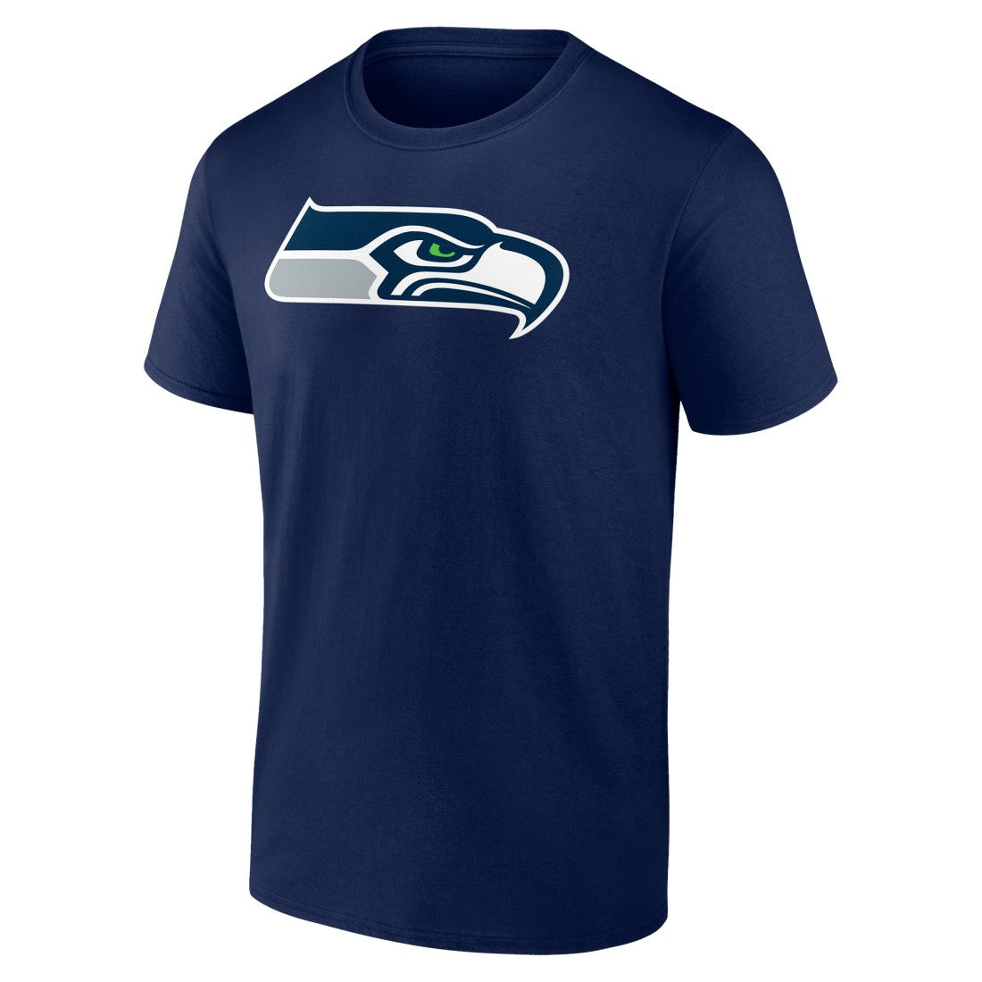 Seattle Seahawks Team Authentic Personalized Name & Number T-Shirt - College Navy T-shirts