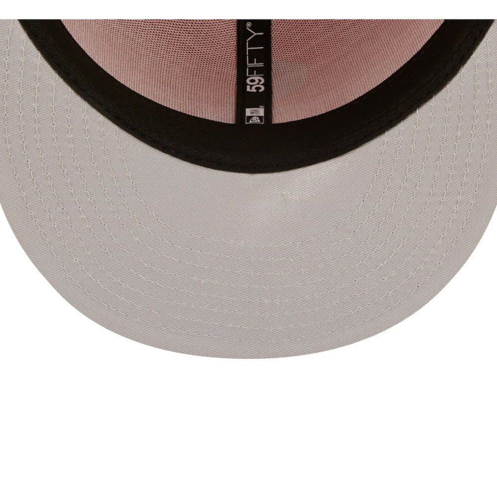 Chicago White Sox New Era Lava Highlighter Logo 59FIFTY Fitted Hat - Red Hats