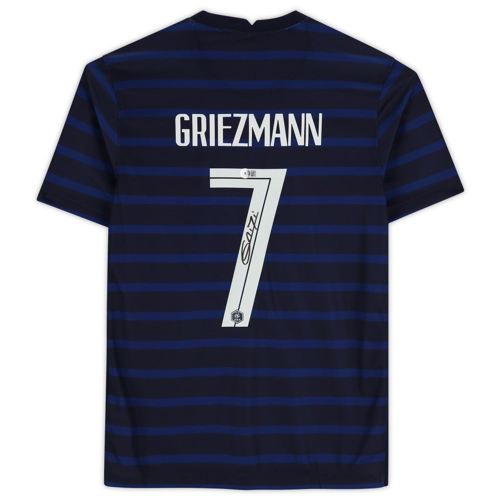 Antoine Griezmann France Autographed Blue Jersey - Fanatics