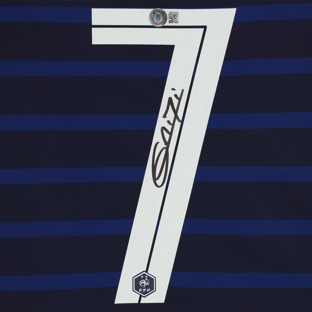 Antoine Griezmann France Autographed Blue Jersey - Fanatics