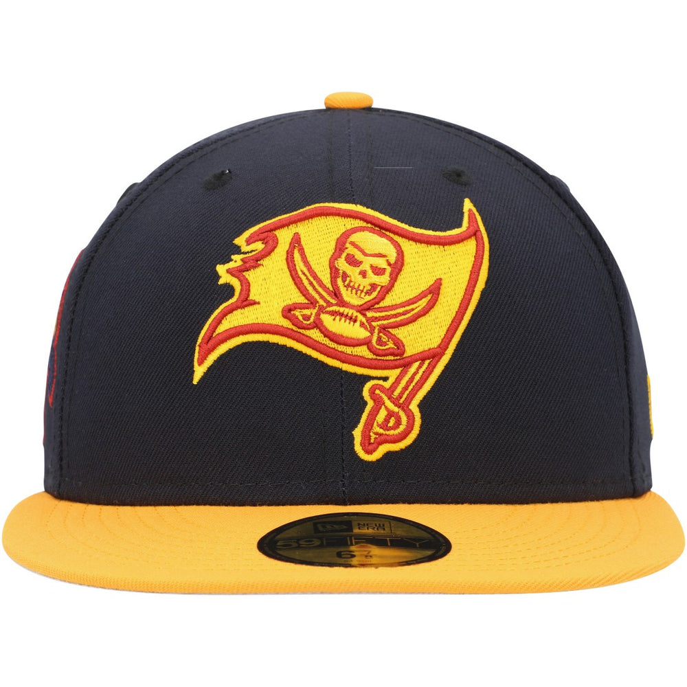 Tampa Bay Buccaneers New Era 30 Seasons 59FIFTY Fitted Hat - Navy/Gold Hats
