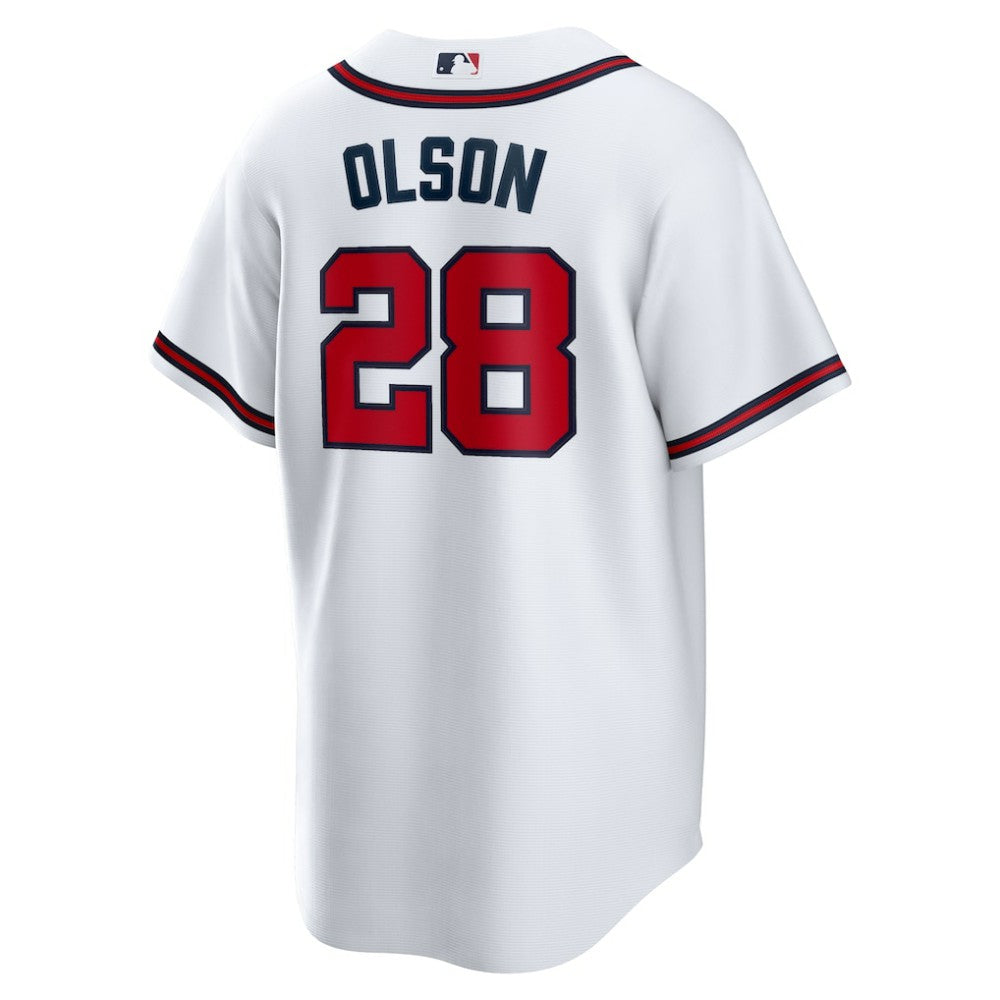 Matt Olson Atlanta Braves Nike Home Replica Player Jersey - White Jerseys