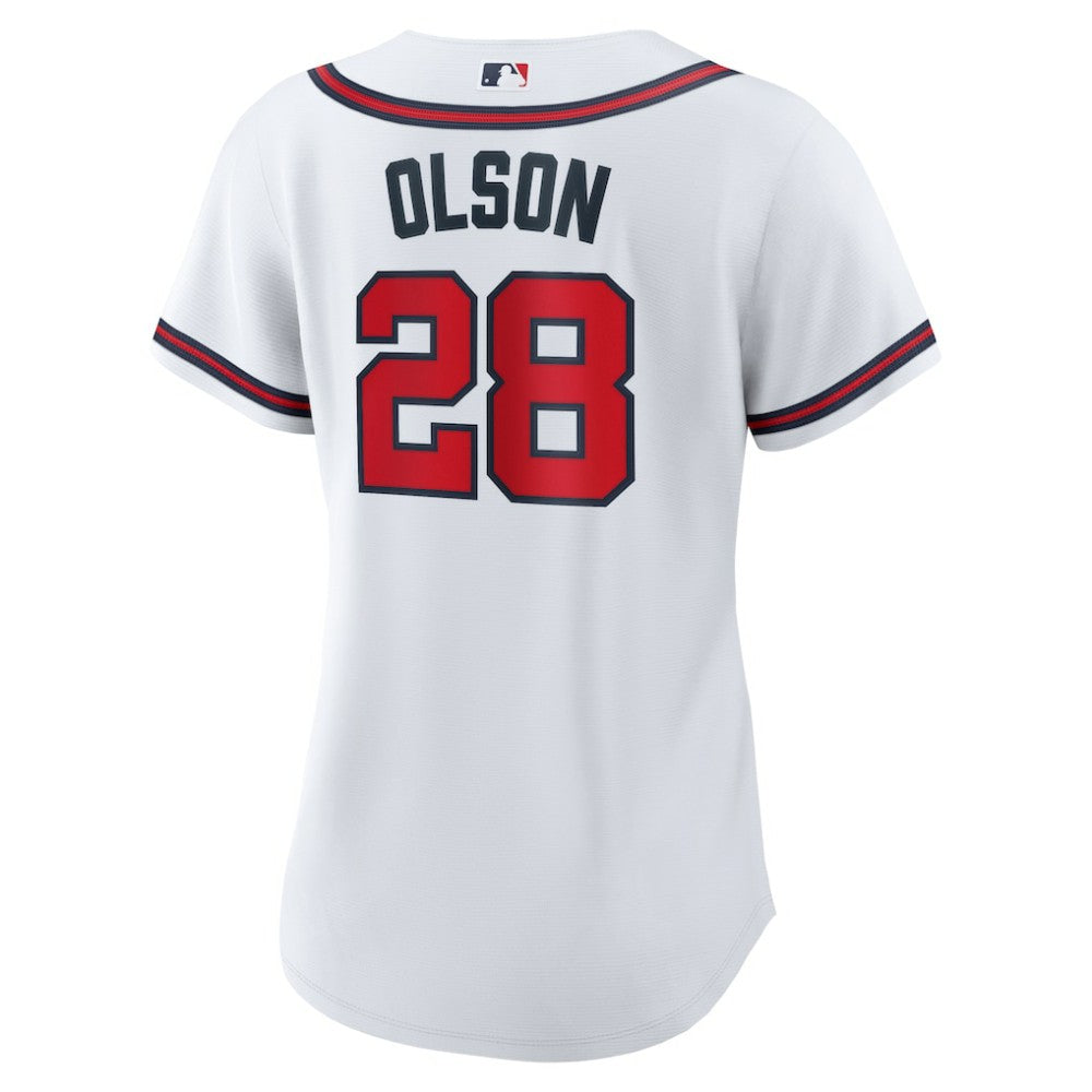 Matt Olson Atlanta Braves Nike Women's Home Replica Player Jersey - White Jerseys