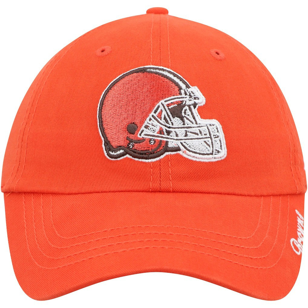 Cleveland Browns '47 Women's Miata Clean Up Primary Logo Adjustable Hat - Orange Hats