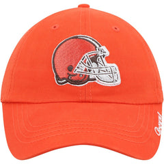 Cleveland Browns '47 Women's Miata Clean Up Primary Logo Adjustable Hat - Orange Hats