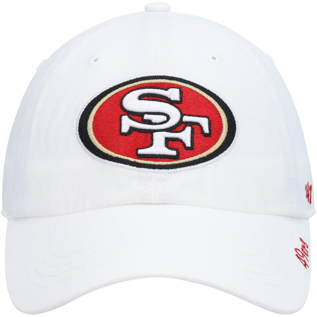 San Francisco 49ers '47 Women's Miata Logo Clean Up Adjustable Hat - White Hats