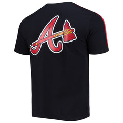 Atlanta Braves Pro Standard Taping T-Shirt - Navy/Red T-shirts