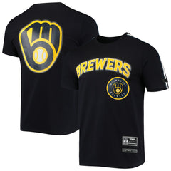 Milwaukee Brewers Pro Standard Taping T-Shirt - Navy/ T-shirts