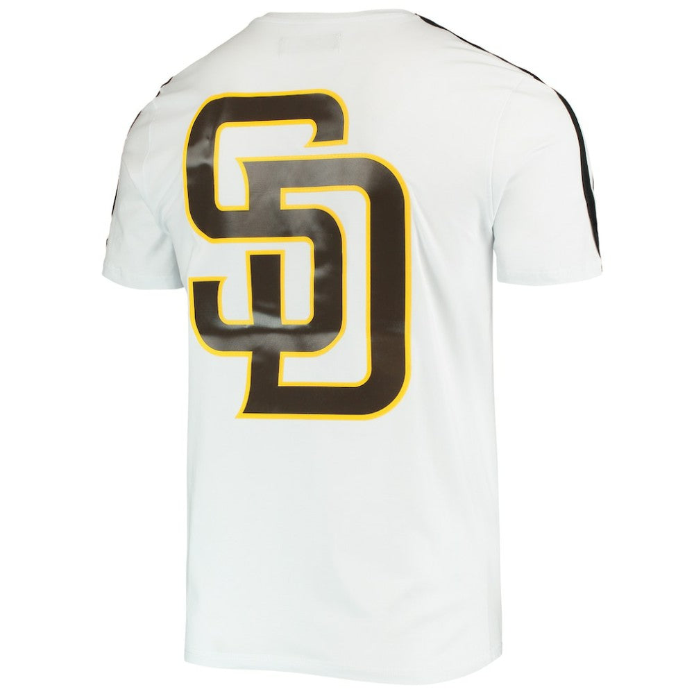 San Diego Padres Pro Standard Taping T-Shirt - White/ T-shirts