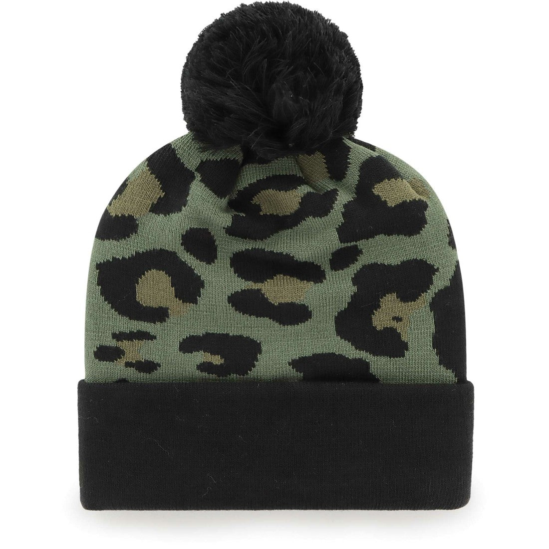 Tampa Bay Buccaneers '47 Women's Bagheera Cuffed Knit Hat with Pom - Green/Black Hats