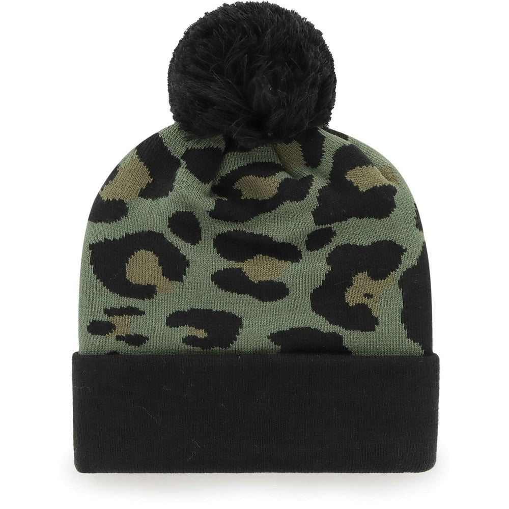 Tampa Bay Buccaneers '47 Women's Bagheera Cuffed Knit Hat with Pom - Green/Black Hats